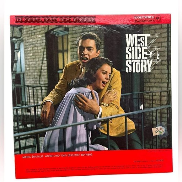 WEST SIDE STORY 1961 FILM SOUNDTRACK LP VINYL RECORD COLUMBIA MASTERWORKS - Picture 4 of 8